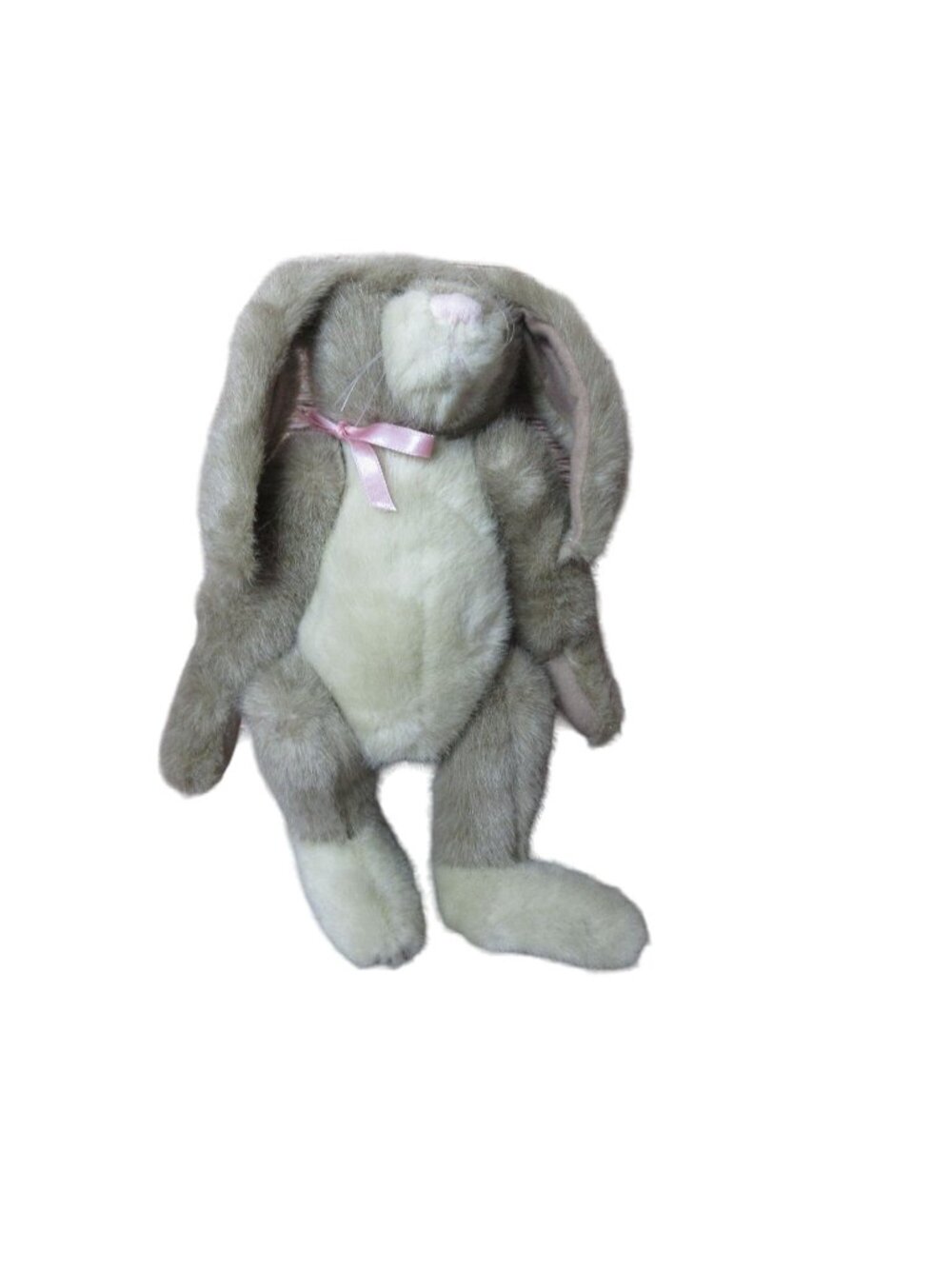 Boyds Plush Bunny Rabbit Fully Jointed 12" Vintage 1990
